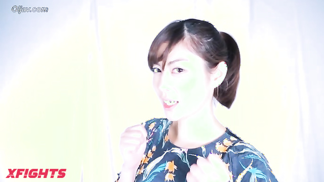 Akibacom - B-1TI-04 B-1 Title Fight - Madoka Hitomi Faces Saryu Usui in a Hard Match