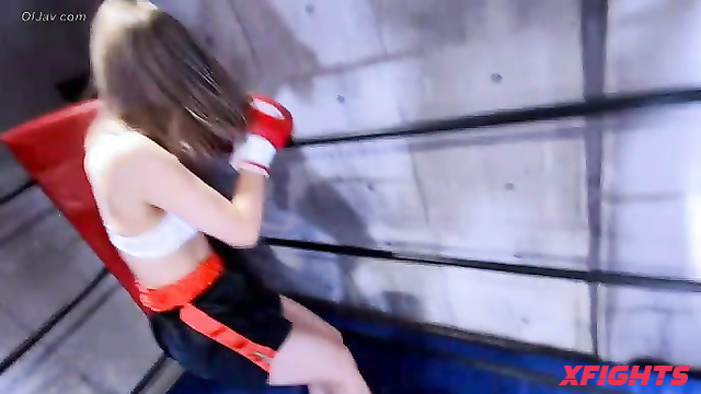 Akibacom - BTB-03 Mix Boxing - Maya Hasegawa Takes on Yue in a High-Impact Ring Battle
