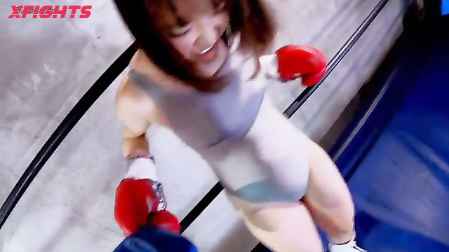 Akibacom - BTB-03 Mix Boxing - Maya Hasegawa Takes on Yue in a High-Impact Ring Battle