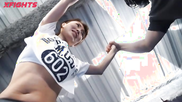 Akibacom - GDJ-01 Hikaru Ito - Sexfight Clash Headscissors & Blowjob Slam