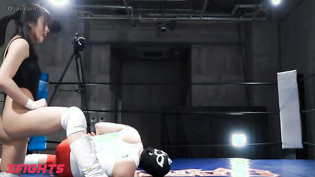 Akibacom - BKPP-02 Private Wrestling with Her 02 - Asian and Mixed Wrestling Featuring