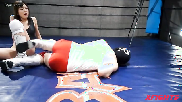 Akibacom - BKPP-02 Private Wrestling with Her 02 - Asian and Mixed Wrestling Featuring