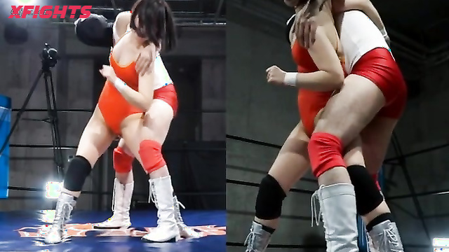 Akibacom - BKPP-02 Private Wrestling with Her 02 - Asian and Mixed Wrestling Featuring