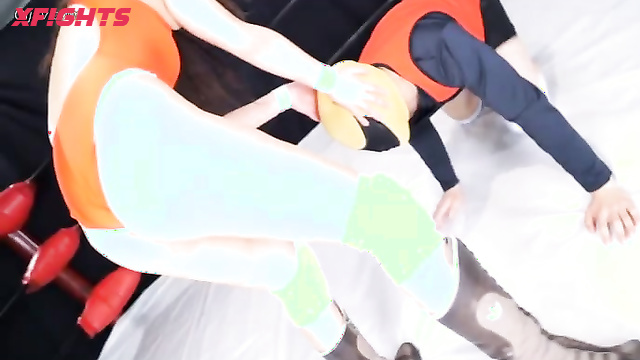 Akibacom - BSMM-01 Special Mix Match - Inko Haku Dominates in Competitive Wrestling Fight
