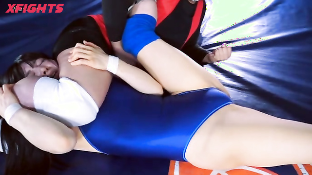 Akibacom - BWM-03 BWP Tournament - Mari Hamamoto & Aine Kagura Battle for Wrestling Glory