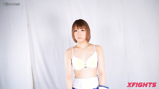 Akibacom - BJBS-02 Haruna Ikoma vs Mao Kaneshiro - Boxing Brawl Punch & Victory Pose