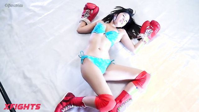 Akibacom - SOX-08 Ruru Aizawa - Blowjob & Cumshot in Intense Boxing Ring Showdown