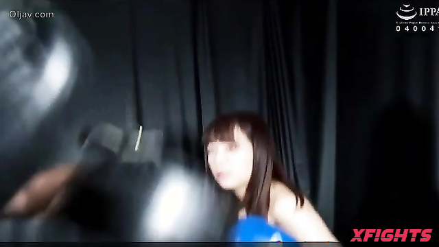 Akibacom - BBJ-02 Nozomi Arimura vs Hikari Nozomi - Competitive Clash Tit Fight Lock