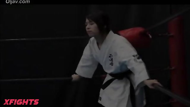 Akibacom - AYG-02 Female Fighter’s Reversed Domination, Defeat