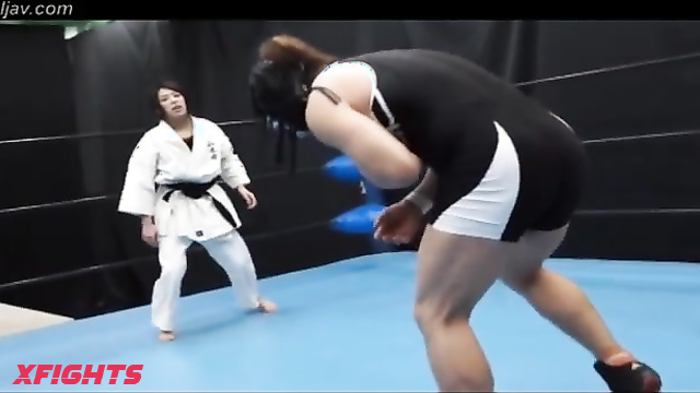 Akibacom - AYG-02 Female Fighter’s Reversed Domination, Defeat