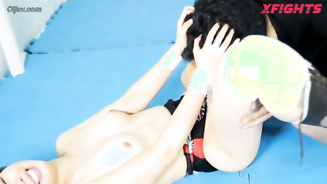 Akibacom - STKH-11 Complete defeat of a certain girl wrestler 11