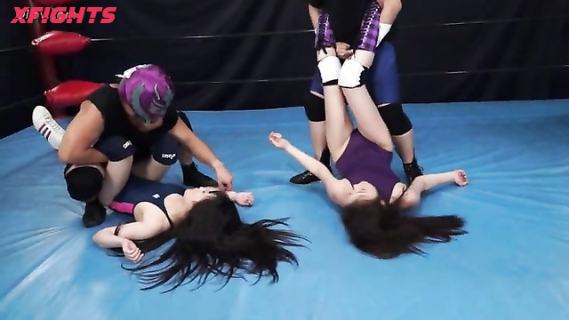 Akibacom - BPN-04 Bonnouji Wrestling MIX Tag Match Gang ring Vol.4