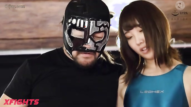 Akibacom - PWDP-05 Saku Kurosaki & Tae Nishino Dominate with Scissorholds in Pro Wrestling
