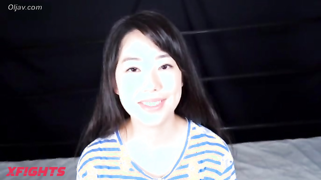 Akibacom - FJP-15: Haruka Suzumiya vs Ena Aisaki - Hair Pulling Pro Ring Showdown