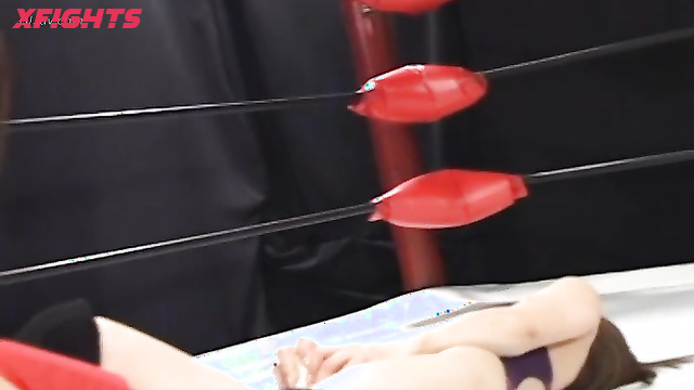 Akibacom - SYU-01 Beauty Model Pro-Wrestling: Nonomiya Kyoka vs Yoneoka Konomi in the Ring