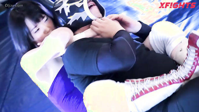 Akibacom - BIPD-04 Independence Day Fight - Yuu Akagi & Yuzuki Nanao in a Grappling War