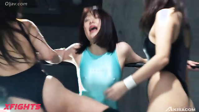 Akibacom - BHTS-02 Wild Tag Team Babes Grapple in Sexy Ring Showdown