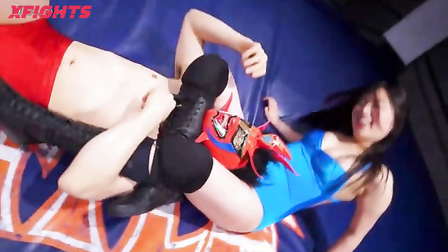 Akibacom - BJM-02 Female domination mixed fight Round.2