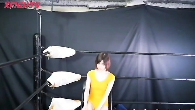 Akibacom - BUR-04 Lily Wrestling - Airi Seto vs Yua Matsune in a Sensual Nude Match