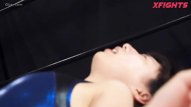 Akibacom - BDV-01 An Mizuki Headscissors Miku Abeno in Competitive Duel of Divas Wrestling