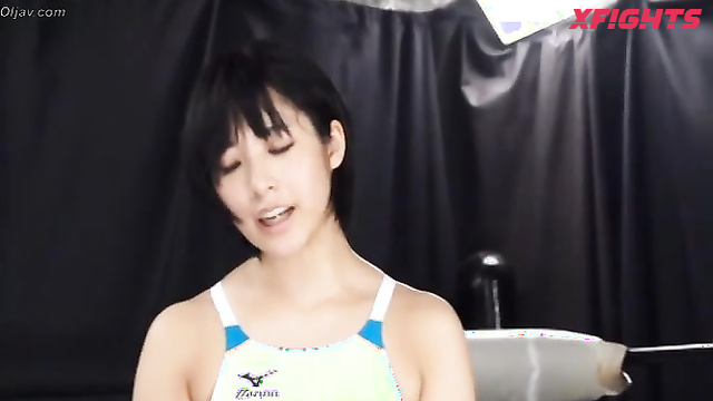 Akibacom - BDV-01 An Mizuki Headscissors Miku Abeno in Competitive Duel of Divas Wrestling