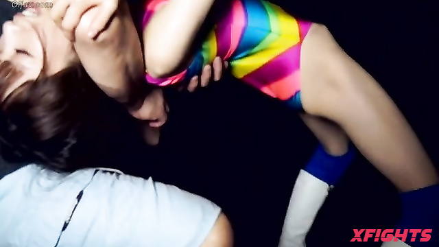 Akibacom - BJG-01 Women wrestler damage top 01 - Female Wrestling Starі