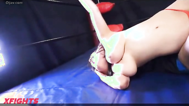 Akibacom - BTP-12 Kaho Shibuya’s Topless mix pro-wrestling