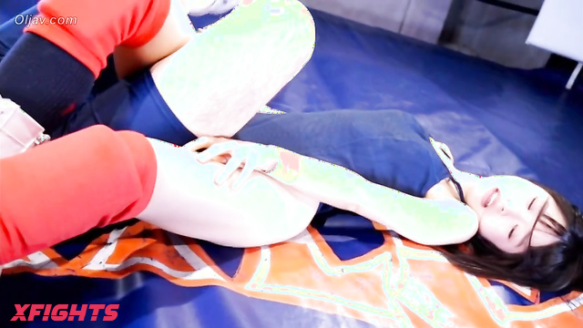 Akibacom - BTUP-07 Beautiful wrestler and closeup fight