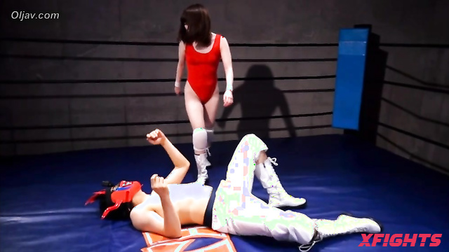 Akibacom - BTUP-07 Beautiful wrestler and closeup fight
