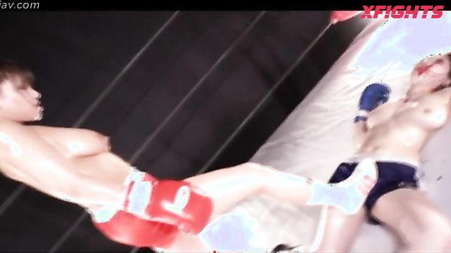 Akibacom - ﻿SCT-02 Cinematic topless boxing 2