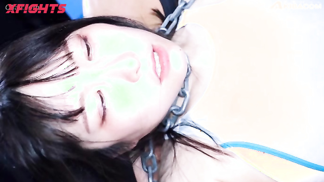 Akibacom - BJPO-06 Female professional wrestler pinch man win 06