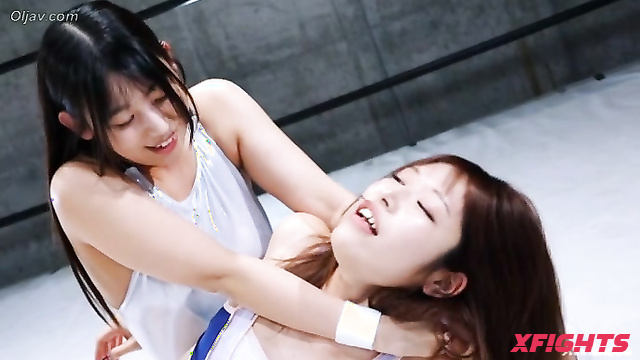 Akibacom - SNBT-10 Sexy Asian Wrestling and Lesbian Showdowns