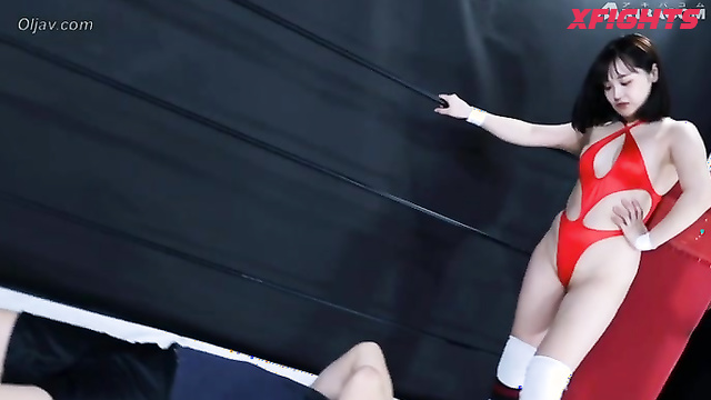 Akibacom - ﻿BJDS-07 Women’s Professional Wrestler - Femdom on the ring