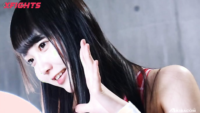 Akibacom - BNCK-01 Petting female wrestler 01 - Dominating a newbie