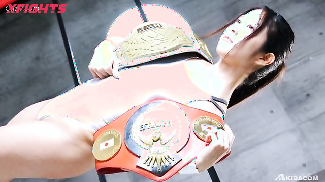 Akibacom - BNCK-01 Petting female wrestler 01 - Dominating a newbie