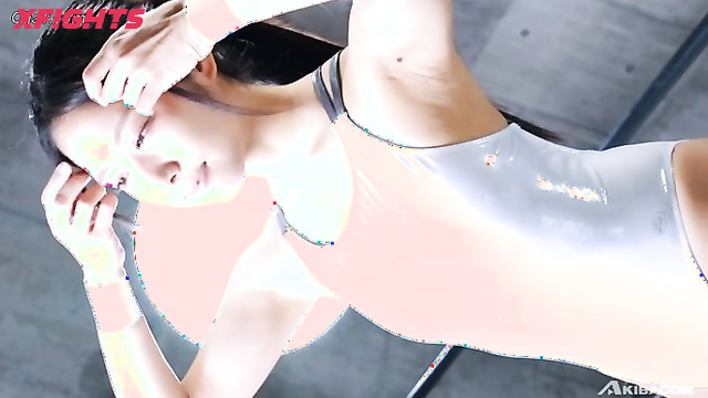 Akibacom - BNCK-01 Petting female wrestler 01 - Dominating a newbie