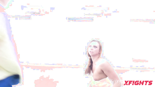 Foxycombat - Lucy vs Vera - Natural babes catfight competition