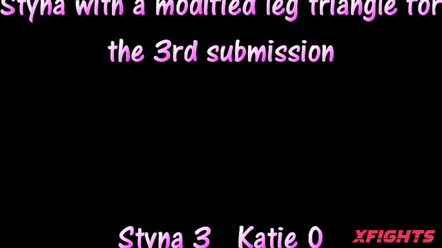 Freshfite Female Fighting - Styna vs Katie - Lots of submissions