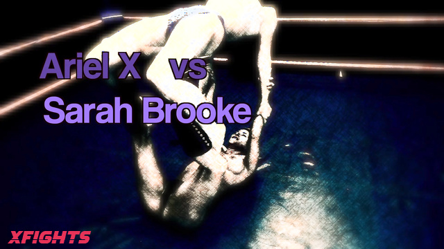 DT Wrestling - DT-1337-01 Sarah Brooke vs Ariel X - Dominant blonde