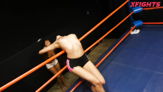 DT Wrestling - DT-1870HD Kimora Quin vs Misty Stone Topless Ring Match