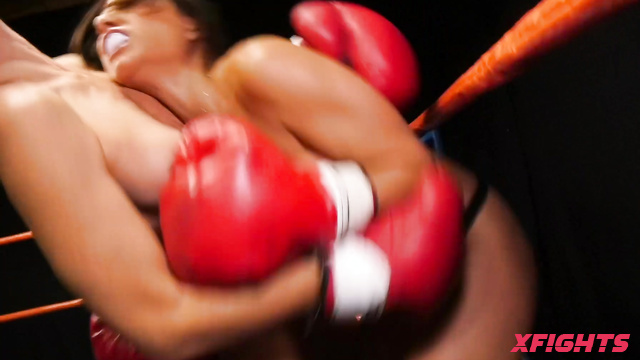 DT Wrestling - DT-1869HD Randy Moore vs Cassie Del Isla Topless Boxing Match