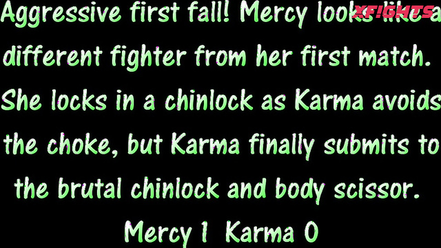 Freshfite Female Fighting - FFV437 Mercy vs Karma - Extreme catfight competition