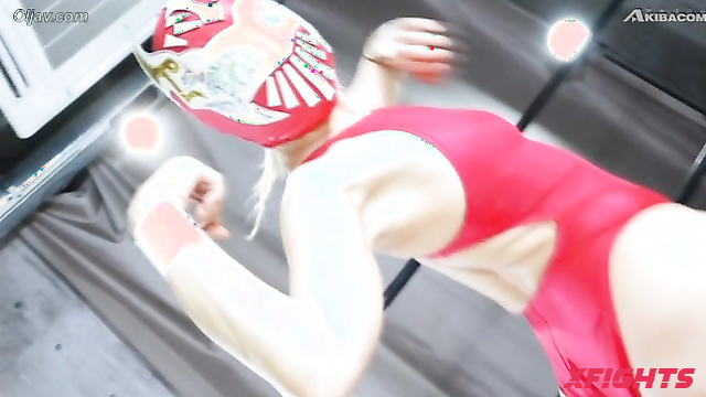 Akibacom - BPLF-01 Satsuki Toyooka vs Rival - Pins Foe & Grinds In Frontline Mat Clash