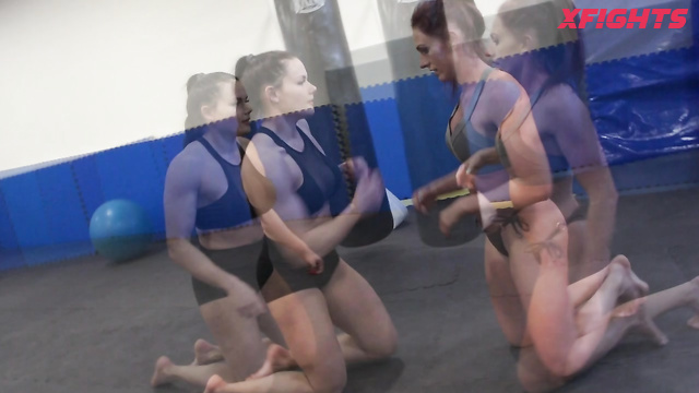 Female Wrestling Zone - Dolly vs Suzanne - Tough girls love to compete
