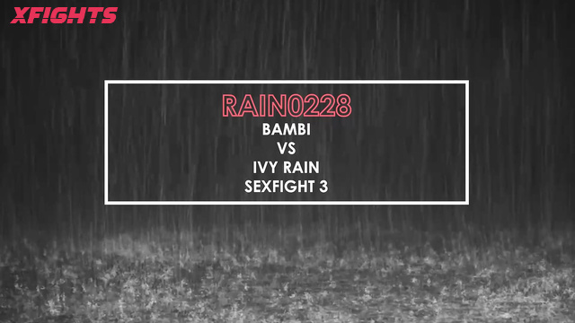 Mr Rain's Sexy Wrestling - RAIN0228 Bambi vs Ivy - Beauties get sweaty