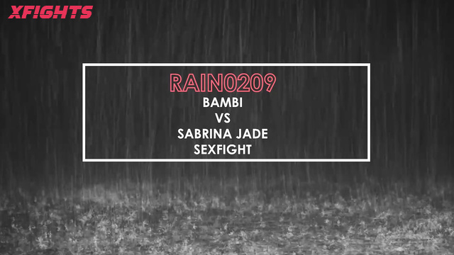 Mr Rain's Sexy Wrestling - RAIN0209 Bambi vs Sabrina - Sexfighting experience