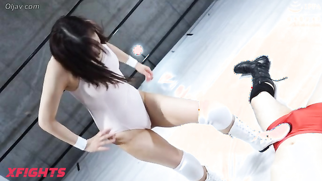 Akibacom - BBFS-16 Mai Onodera’s Nude Mixed Sexfight Kicks and Scissors