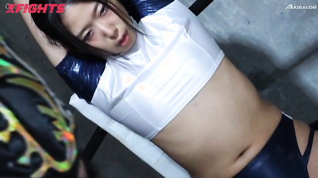 Akibacom - BOIB-04 Nana Maeno’s Topless Mixed Boxing Strikes Humiliate Opponent in Ring