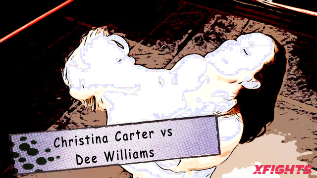 DT Wrestling - DT-1895HD Christina Carter vs Dee Williams Nude Ring Catfight Breast Match
