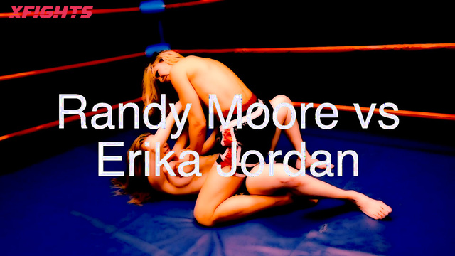 DT Wrestling - DT-1888HD Erika Jordan vs Randy Moore Nude Catfight Match